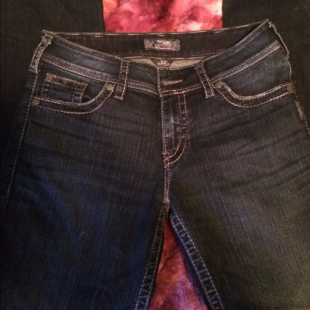 Silver Jeans Suki Surplus Bootcut LONG LENGTH